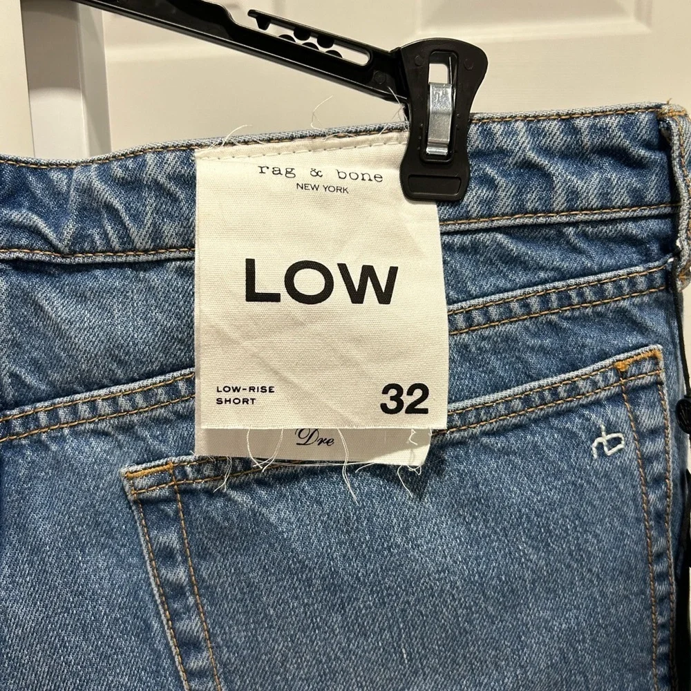 NWT Rag & Bone Dre Low-Rise Short in Clean Peony - Picture 8 of 10